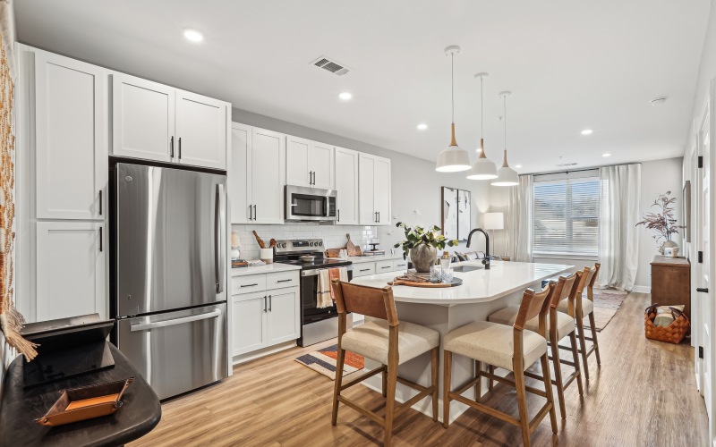 Modern White Kitchen